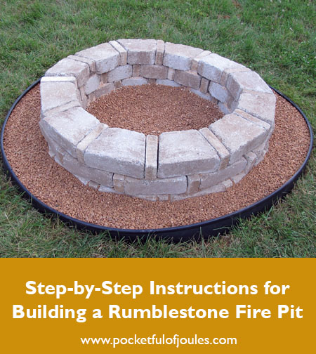 Building A Rumblestone Fire Pit, Home Depot Rumblestone Fire Pit Inserts