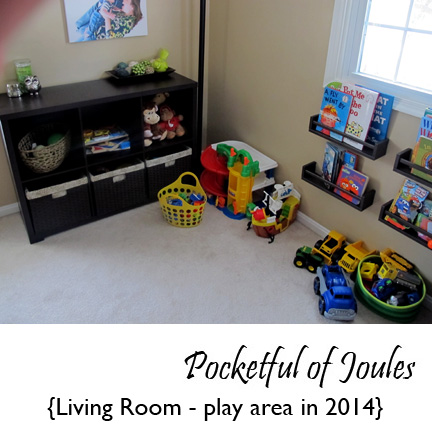 Living Room - 2014 play area