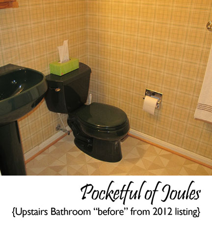 Upstairs bathroom - 2012