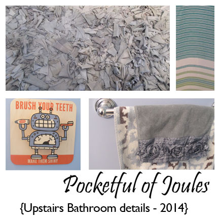 Upstairs bathroom details - 2014