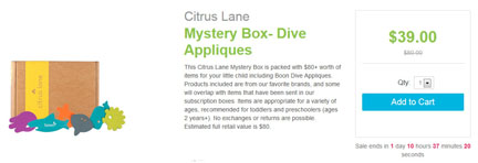 Citrus Lane mystery box