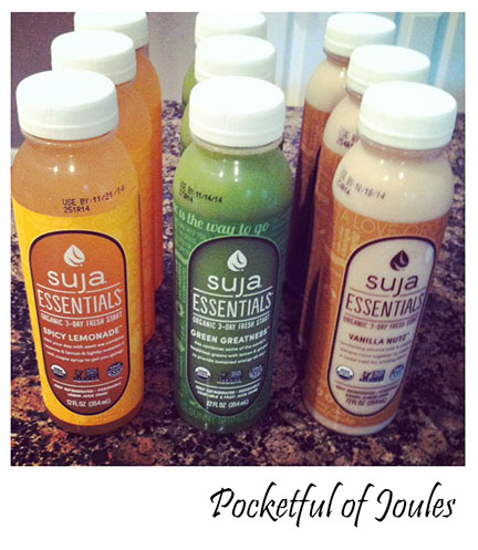 Suja Essentials 3 day Fresh Start juice cleanse review - Pocketful of Joules