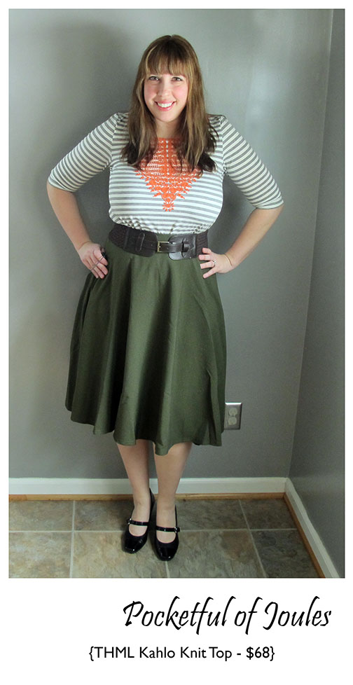Stitch Fix Review - THML Kahlo Knit Top 3 - Joules