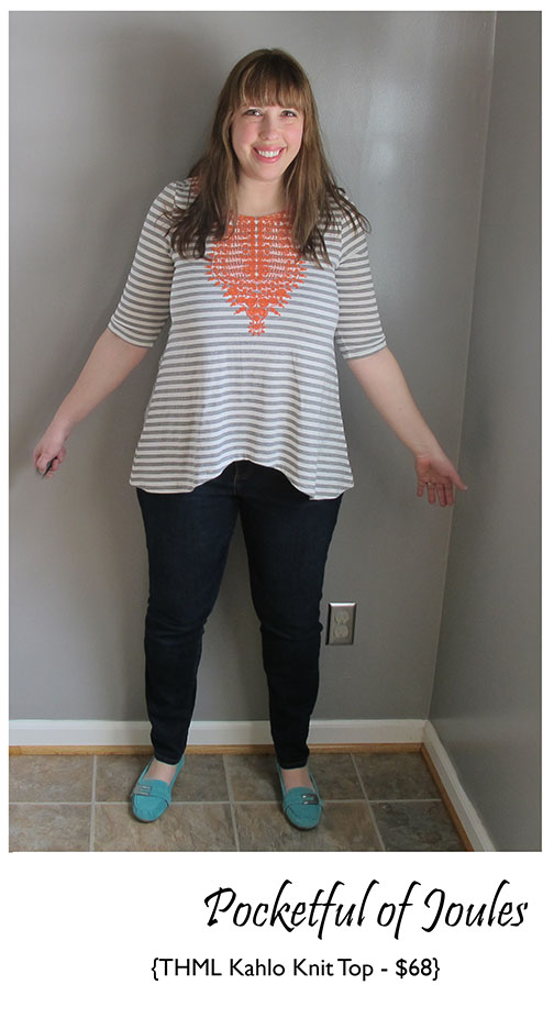 Stitch Fix Review - THML Kahlo Knit Top - Joules