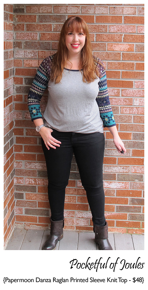 Stitch Fix Review - Papermoon Danza Raglan Knit Top - Pocketful of Joules