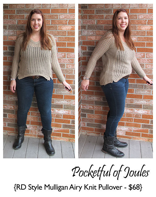 Stitch Fix Review - RD Style Mulligan Airy Knit Pullover Sweater - Pocketful of Joules